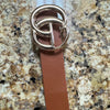 Double O-Ring Belt I GG Fashion Belt