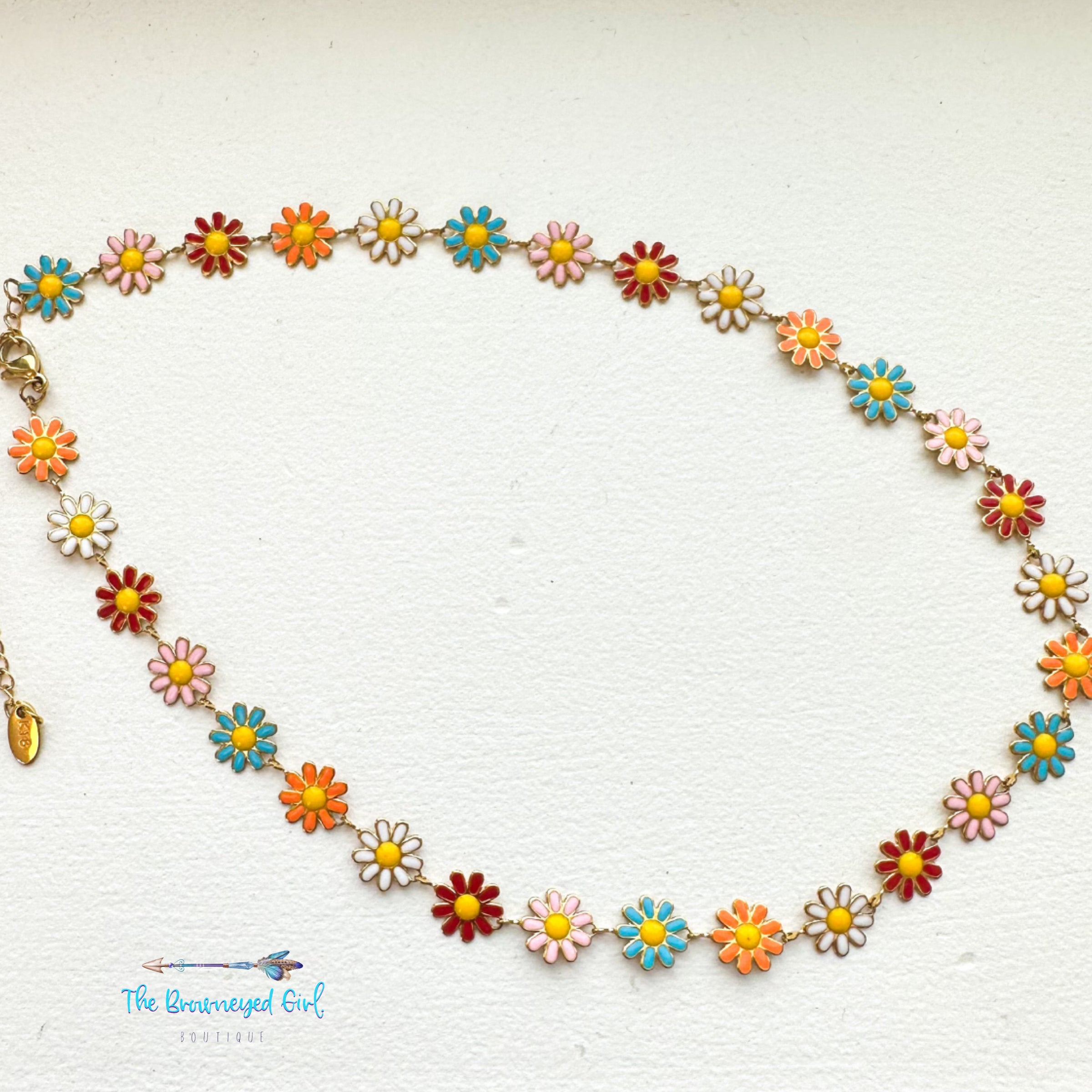Boho Flower Child Necklace