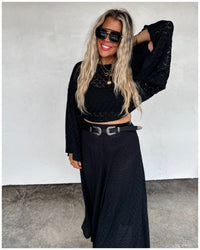 Free Spirit Bell Sleeve Top-PREORDER