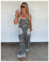RICKI CAMO ROMPER- PREORDER