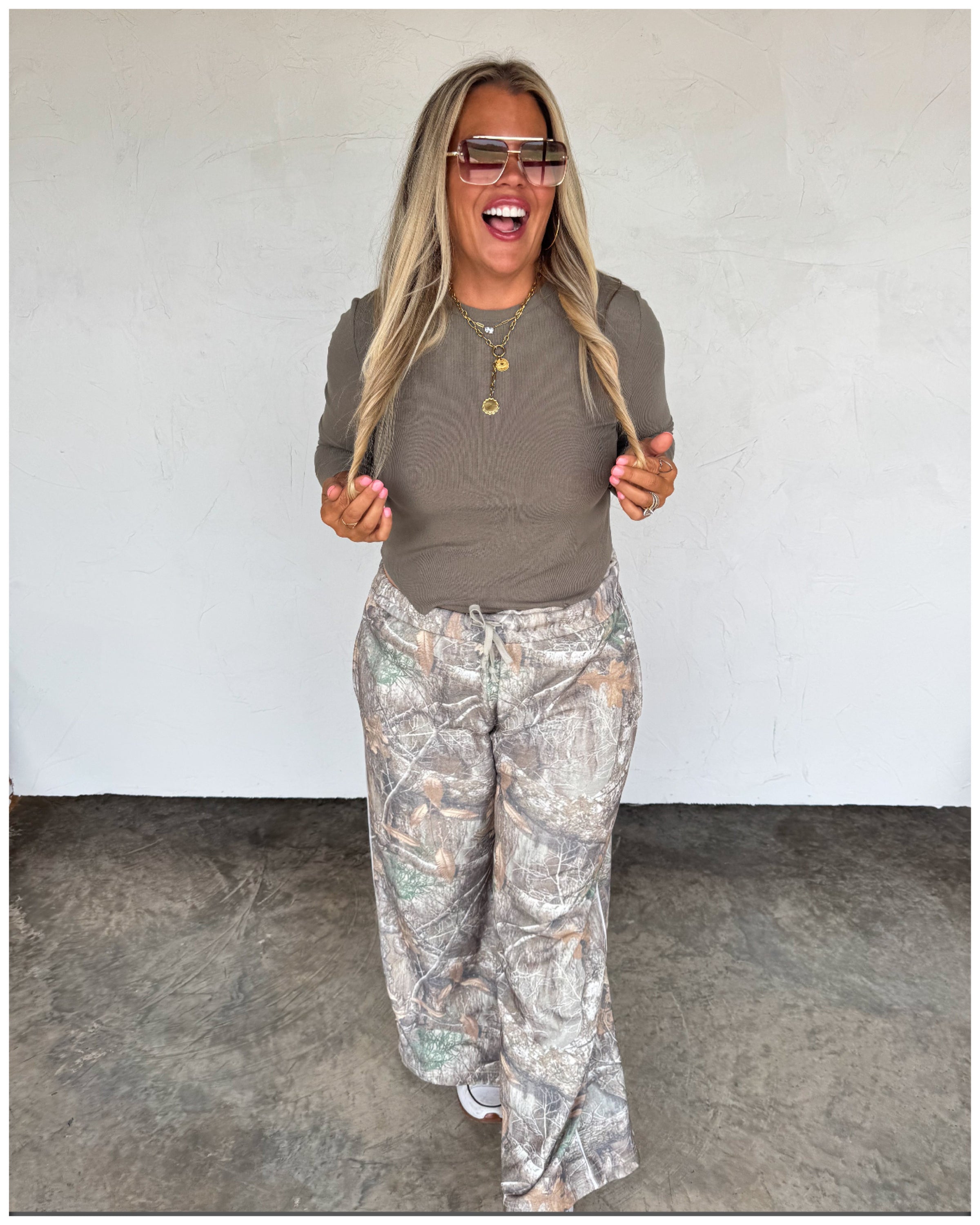 Camo Drift Away Pants/ PreOrder