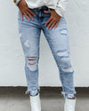 Blakeley-Billie Distressed Skinny-Jeans -Pre-Order | TheBrownEyedGirl Boutique