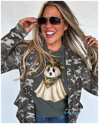 Camo Printed LoLa Cardigan-PREORDER