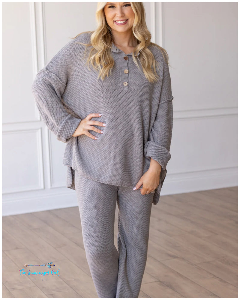 Everywhere Waffle Knit Set