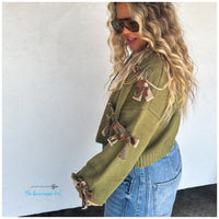 Sloane Bow Knit Cardigan Preorder