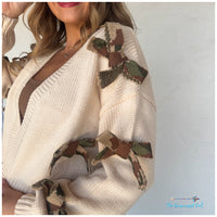 Sloane Bow Knit Cardigan Preorder