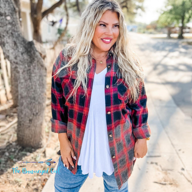 Copy of Distressed Tahoe Plaids | TheBrownEyedGirl Boutique