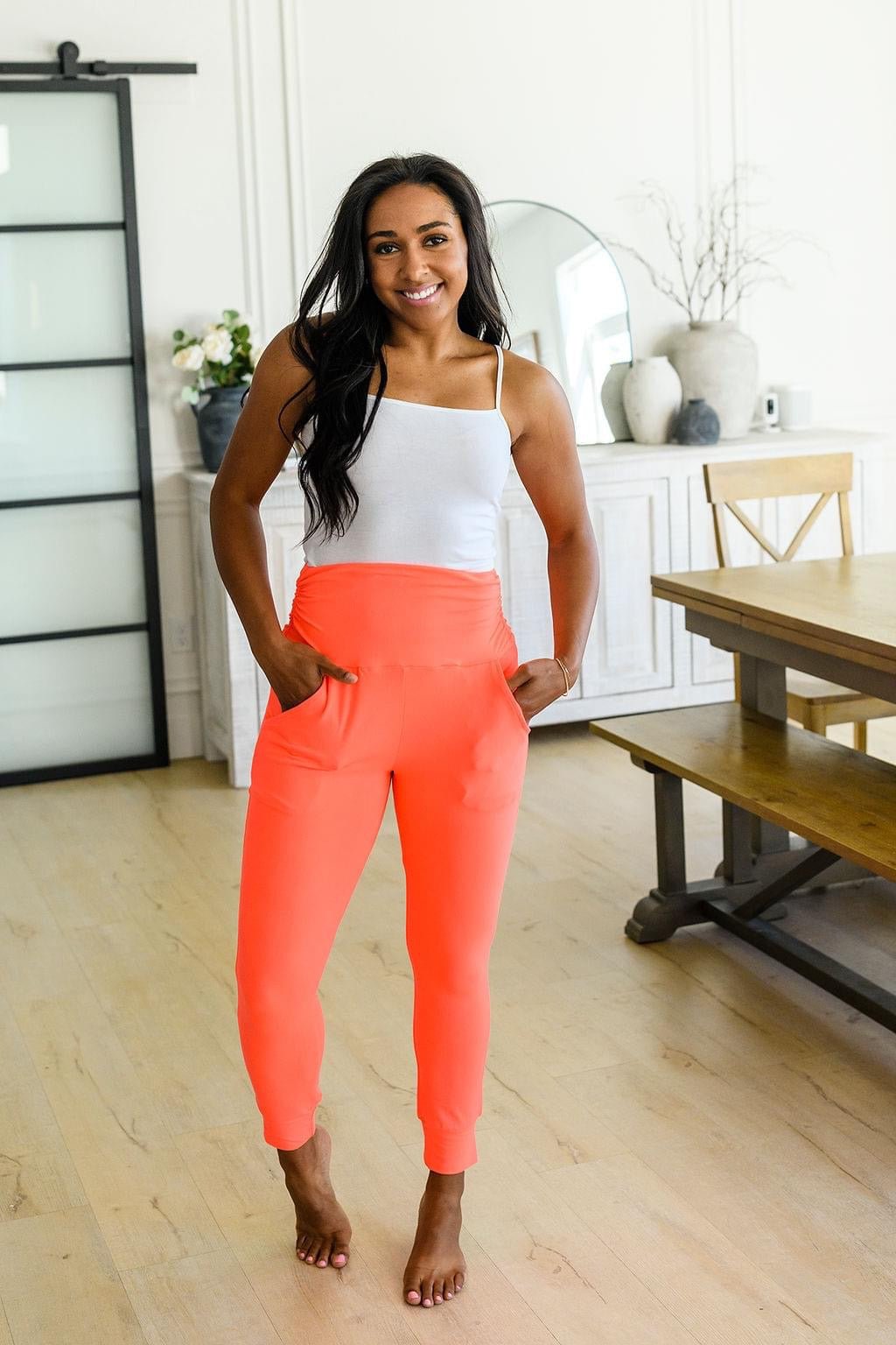 Pre-Order Shirley& Stone Haley Ruched Waist Leggings/ Joggers 6
