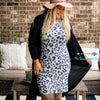 Stella Leopard Print Long Sleeve Dress - TheBrownEyedGirl Boutique