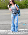 Denim Hippie Distressed Bell Jeans | TheBrownEyedGirl Boutique