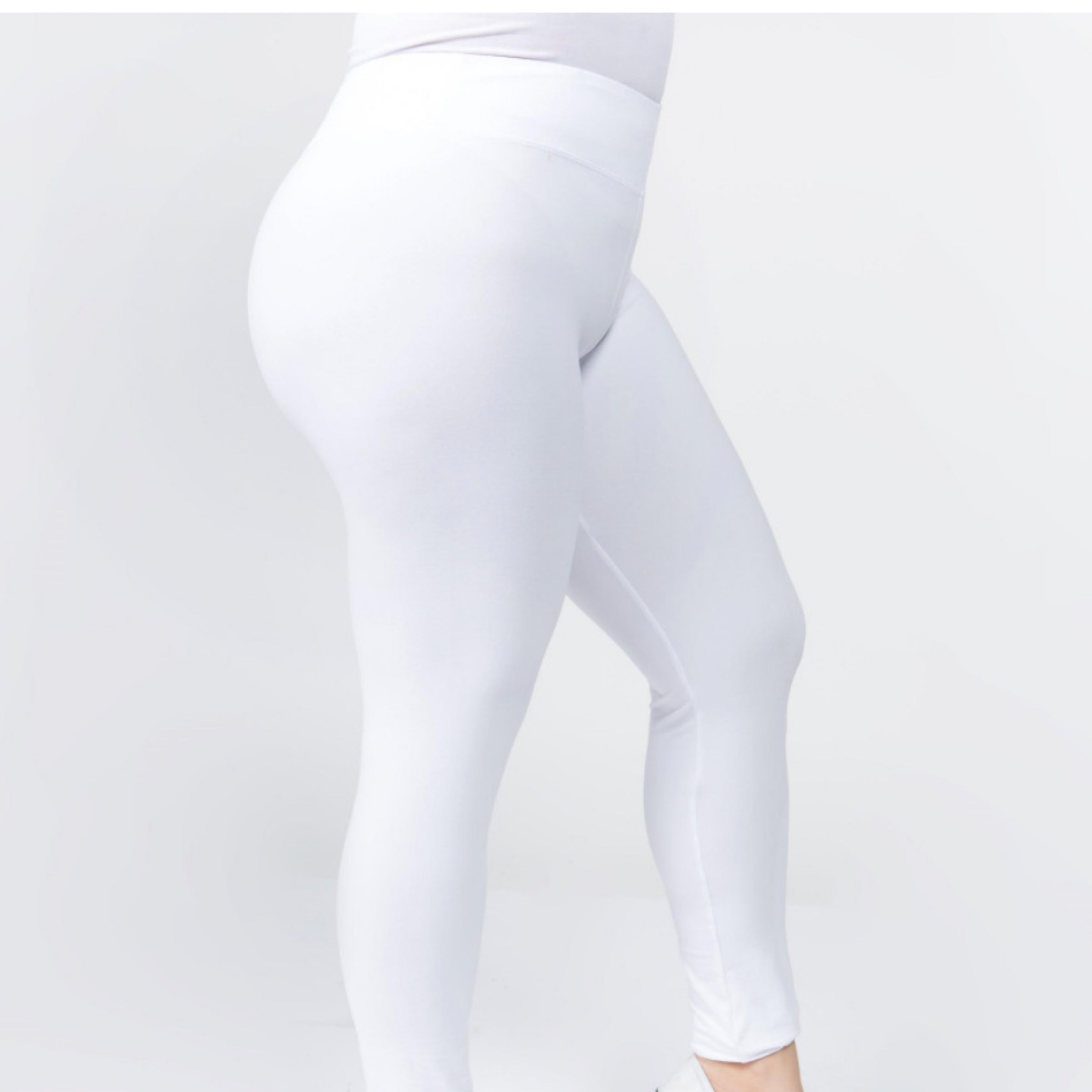 Yelete Live In High Waisted High Compression Tummy Control Leggings Plus