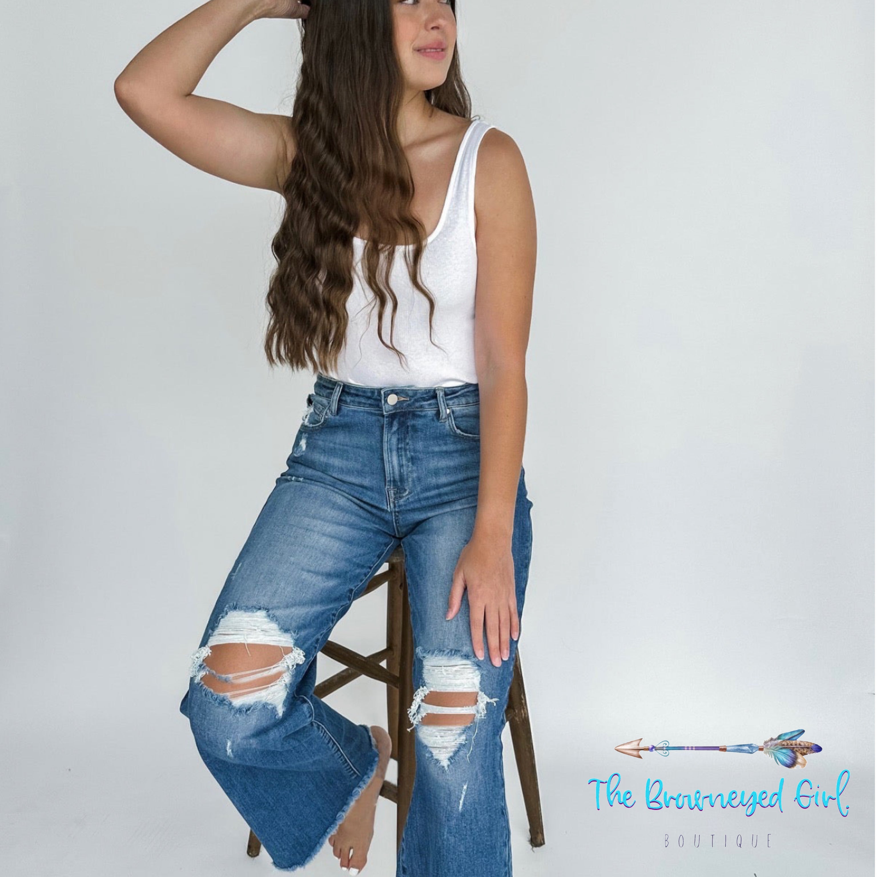 Girl boutique cheap jeans