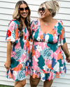 Carmon Floral Dress | TheBrownEyedGirl Boutique
