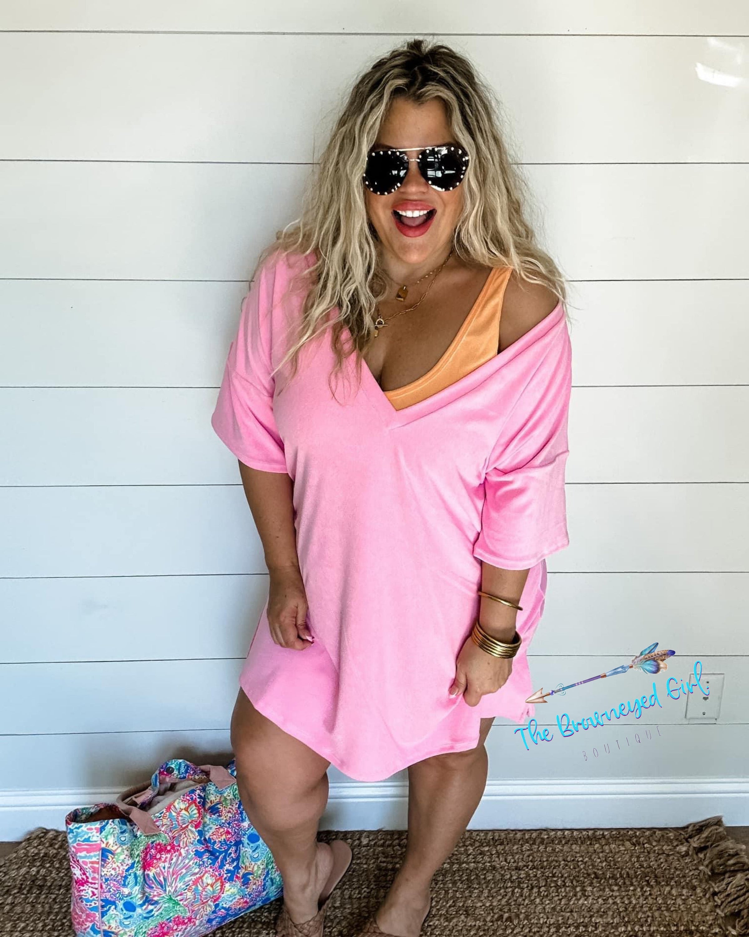 Vitamin Sea French Terry Cover Up | TheBrownEyedGirl Boutique