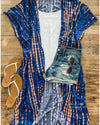 Kirsten Cardigan Tan/Navy Tie Dye | TheBrownEyedGirl Boutique