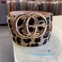 Double O-Ring Belt I GG Fashion Belt