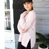 Spring Waiting For The Weekend Tunic Ultra Soft Long Sleeve Oversized 