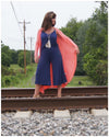 Copy of Jordan Double V-Neck Navy Jumper | TheBrownEyedGirl Boutique