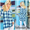 Must have Plaid Lace Tunic - TheBrownEyedGirl Boutique