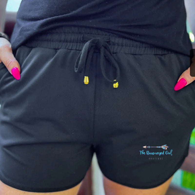 After Dark Everyday Pocket Shorts | TheBrownEyedGirl Boutique