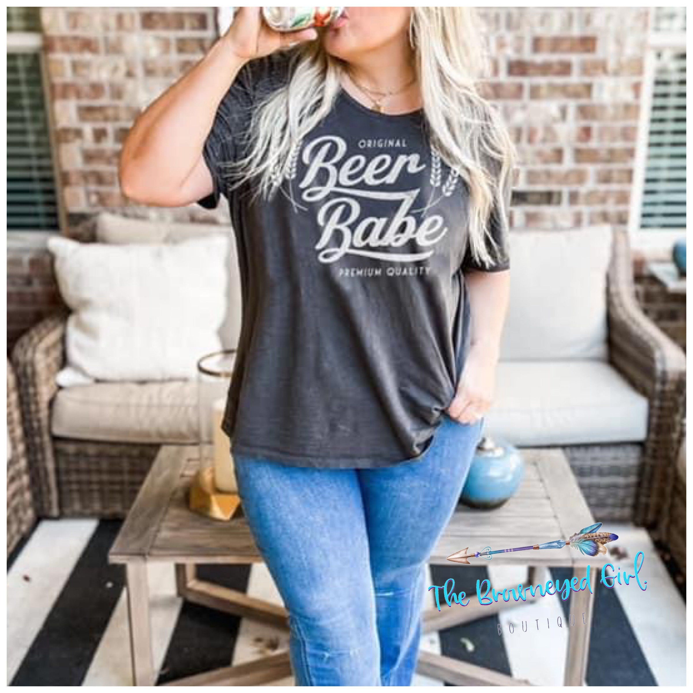 Beer Babe Graphic Tee