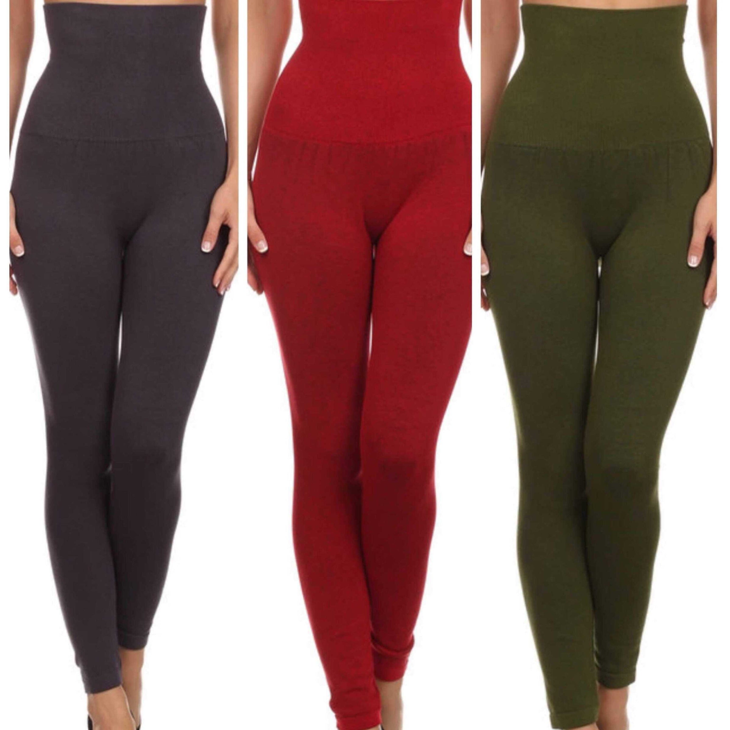 Yelete Live In High Waisted High Compression Tummy Control Leggings Pl –  TheBrownEyedGirl Boutique