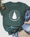 O Tree Green Christmas Tee Shirt