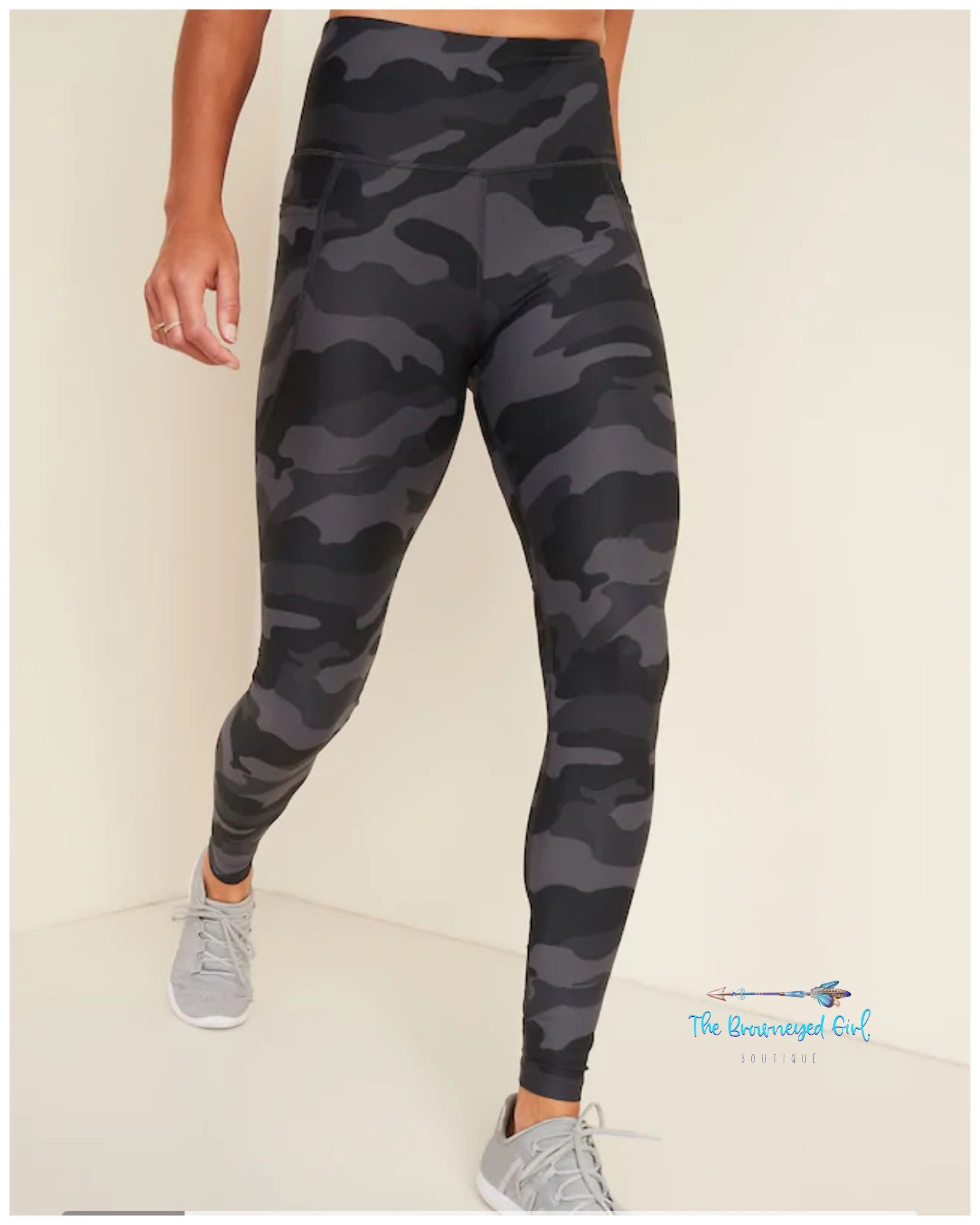 In The Field Camo High Waisted Leggings