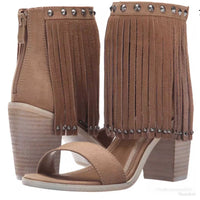 Very Volatile Lux Fringe Dress Sandals - TheBrownEyedGirl Boutique