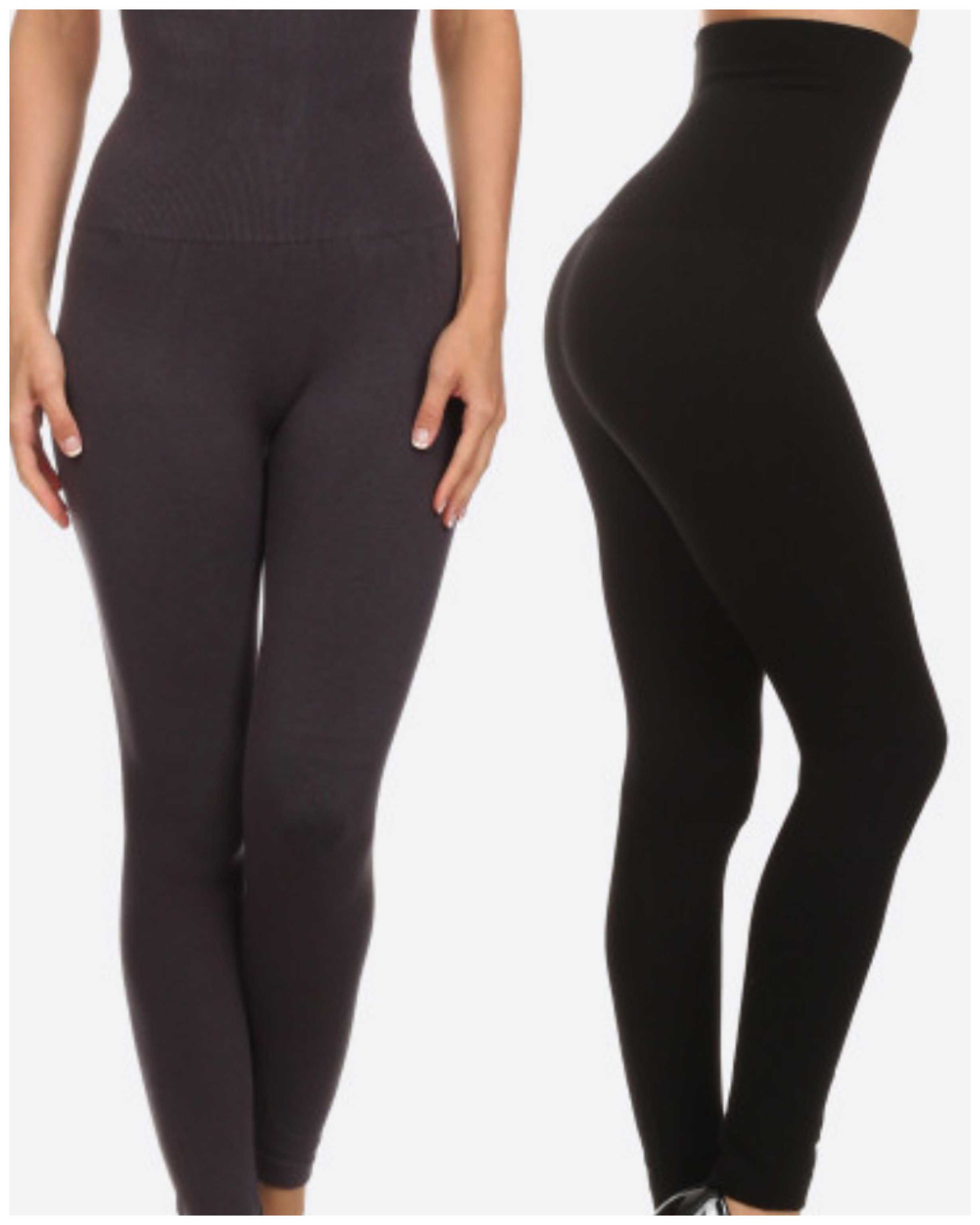 Cropped Tummy Tuck Legging Plus O/S - Fika Boutique