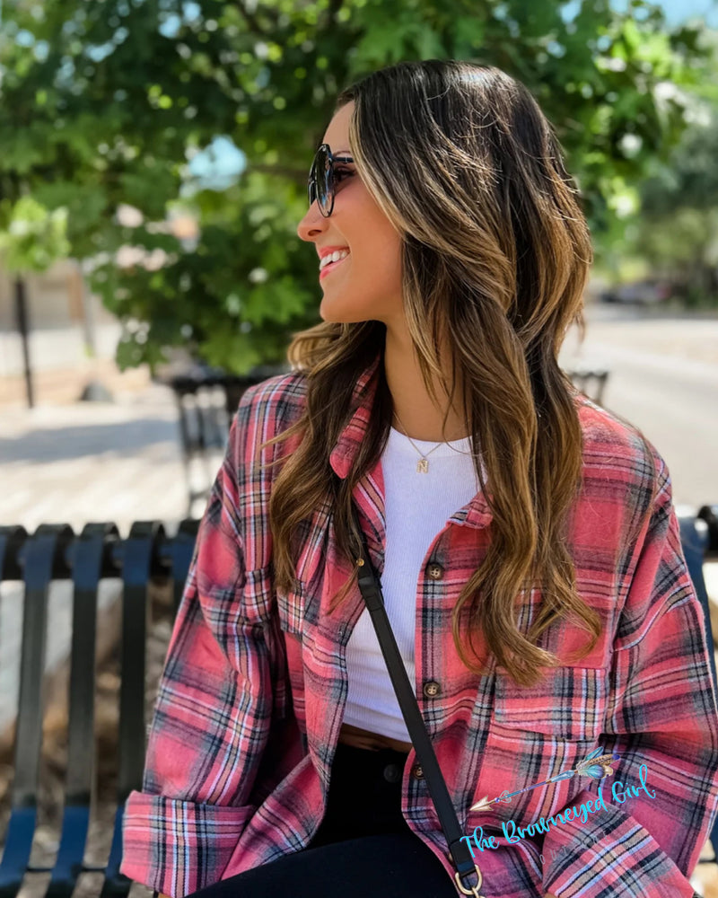 Montana Distressed Plaid | TheBrownEyedGirl Boutique