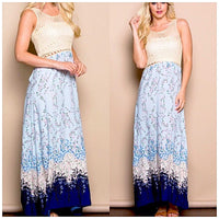 Take Me To The Beach Maxi - TheBrownEyedGirl Boutique