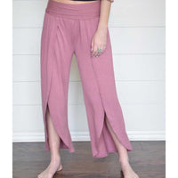 Solid Tulip Pedal Pants Womens - TheBrownEyedGirl Boutique